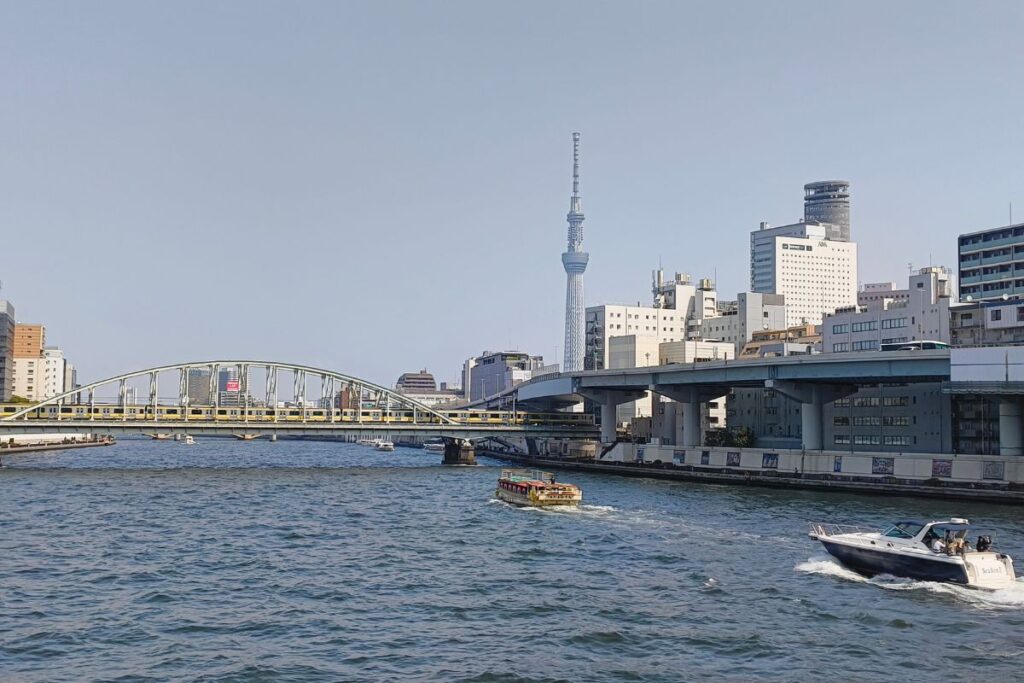 両国橋からの眺め